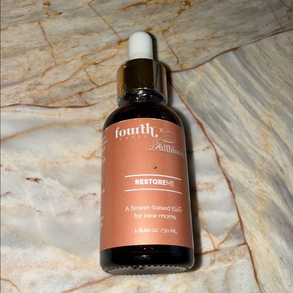 Fourth Phase x‎ Fullbloom RestoreMe Flower Based Elixir for New Moms 1oz 30ml